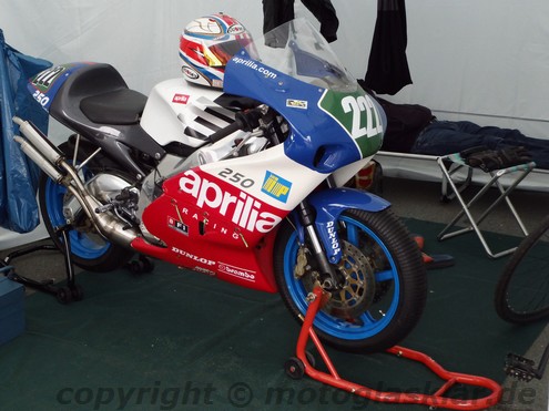 Aprilia Rennmaschine 250 ccm 1996