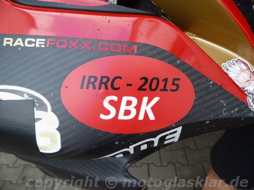 SBK Logo der IRRC 2015