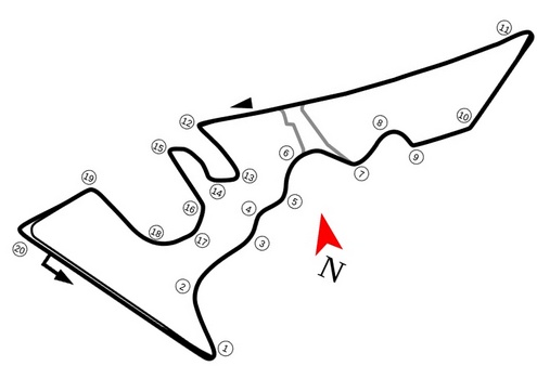 Circuit of the Americas Streckenführung