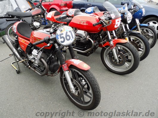 Moto Guzzi V50 und Lemans